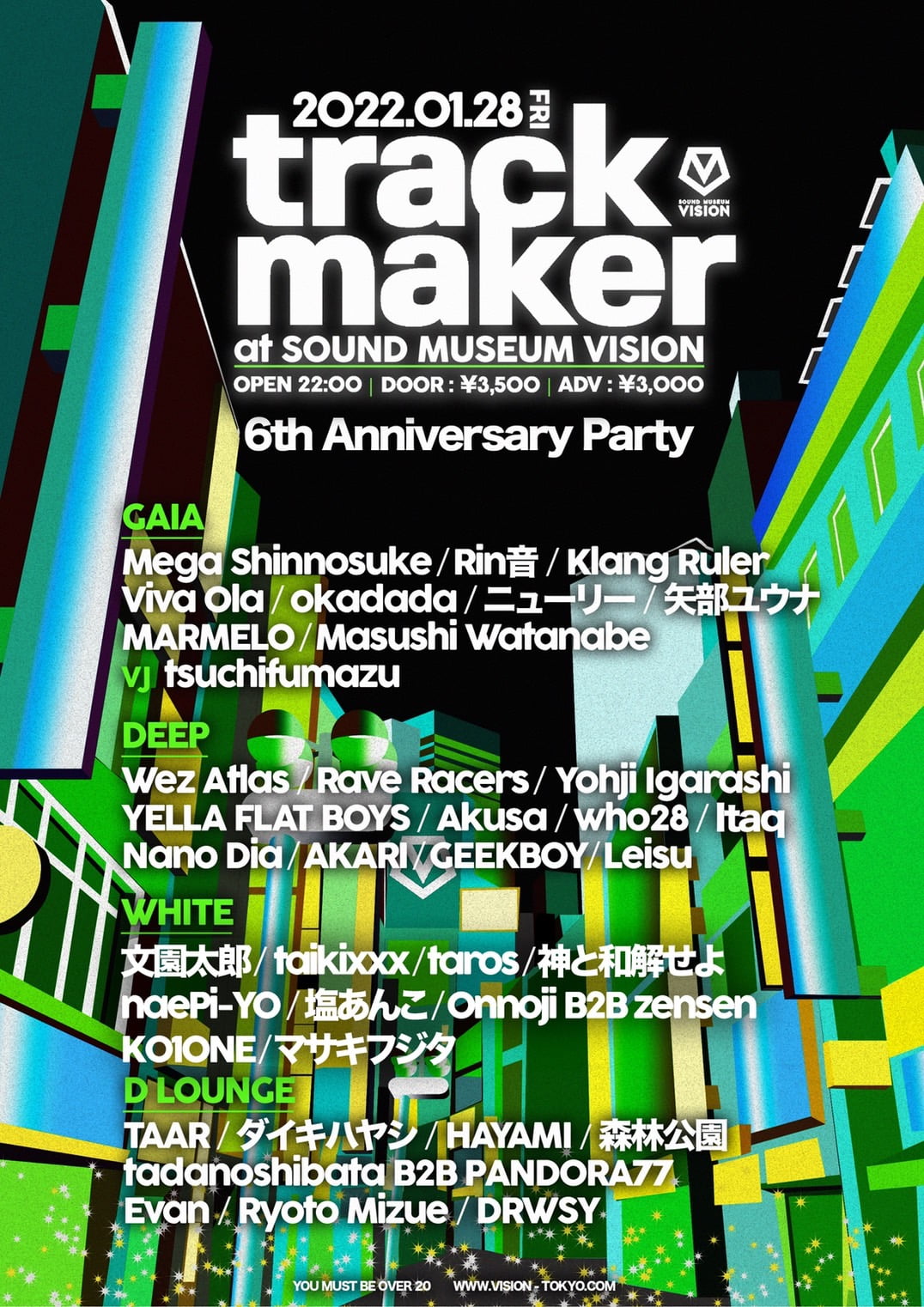 trackmaker 6th Anniversary Party